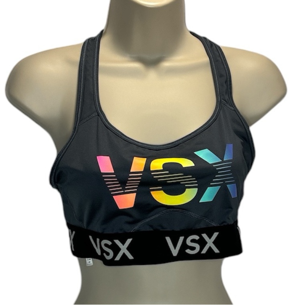 Victoria's Secret VSX Sport The Player Racerback Wireless Unlined Sports Bra M